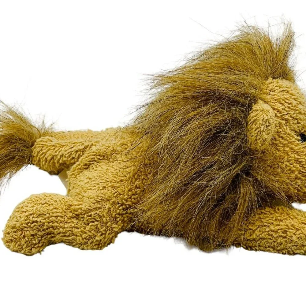 Russ Home Buddies Zulu Lion‎ Plush Terry Cloth Stuffed Animal Luv Pets 4162
